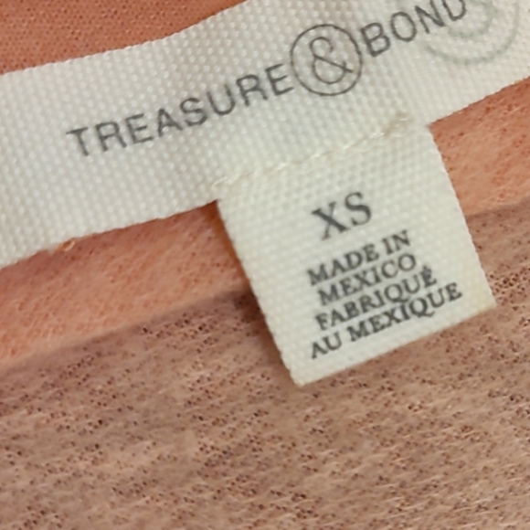 Lightweight oversized Boat neck Sweater xs Treasure and Bond - Picture 8 of 10